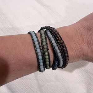 Set of 3! Victoria Emerson wrap bracelets